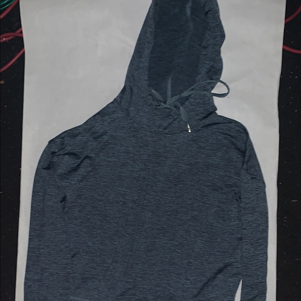 Woman’s Gray Hoodie Sweater